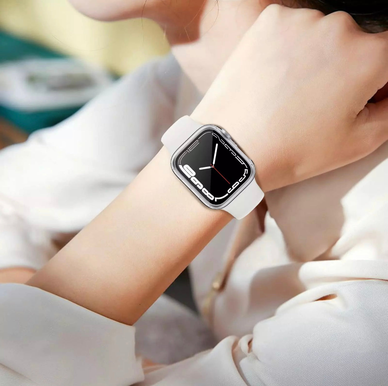 Premium Multi-Colour 2 in 1 Tempered Glass Shockproof Apple Watch Case- for selected New Apple Watch Series 7 45mm - Super Savings Technologies Co.,LTD Premium Multi-Colour 2 in 1 Tempered Glass Shockproof Apple Watch Case- for selected New Apple Watch Series 7 45mm - Super Savings Technologies Co.,LTD